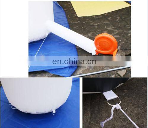 Most Popular 10M portable planetarium inflatable dome tent,big dome tent with custom printing