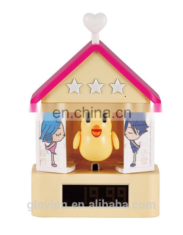 Glovion bird sound alarm clock cartoon alarm clock cheap alarm clock