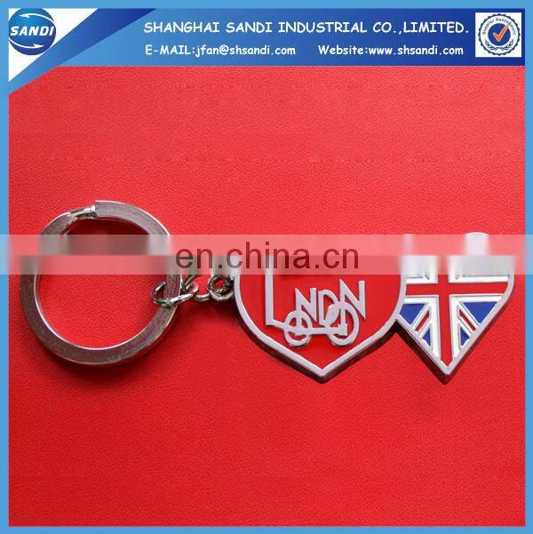 high quality oem metal custom keychain