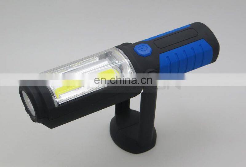 Adjusting Stand Magnetic Hook Swiveling LED Flashlight Emergency Work Light