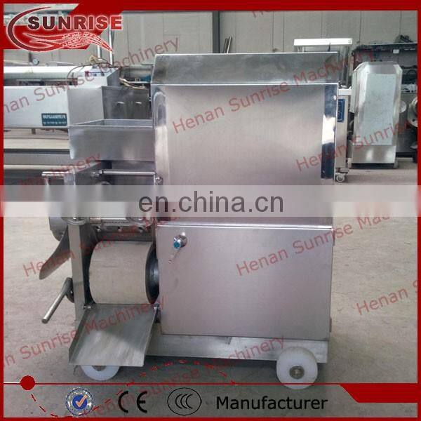 stainless steel fish meat and bone separator machine