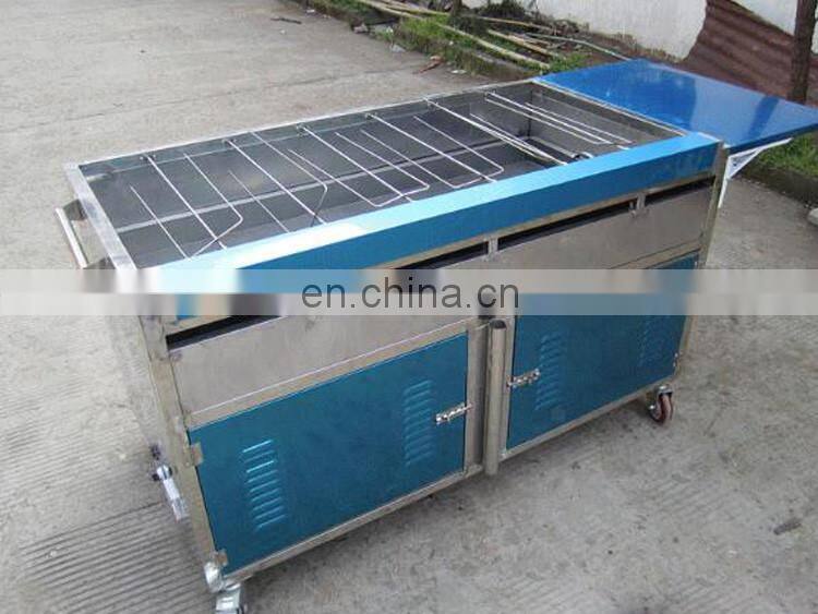 Durable wood charcoal carbonization furnace chicken roaster machine rock chicken furnace
