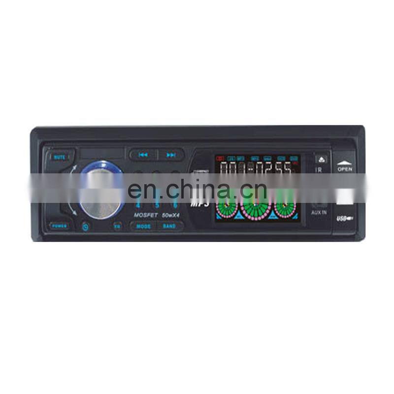 Hot-Selling Single DIN with Fold Down Anti-sheft Panel CD Player for All Cars