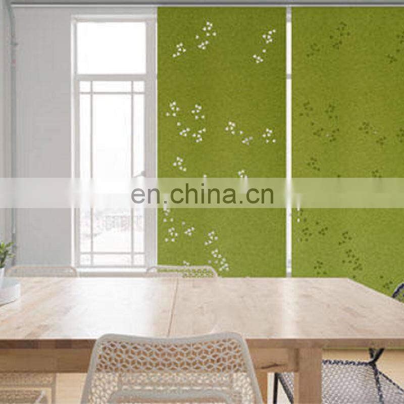 felt Panel Curtain and Hanging Panel/Space Division/ Contemporary Curtain
