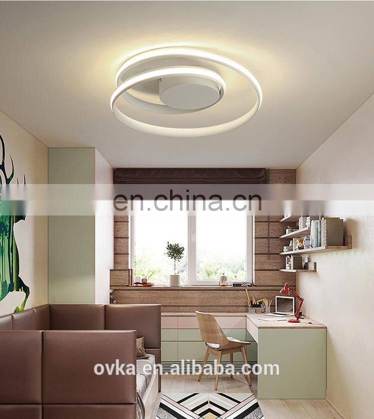Creative simple bedroom light led ceiling light
