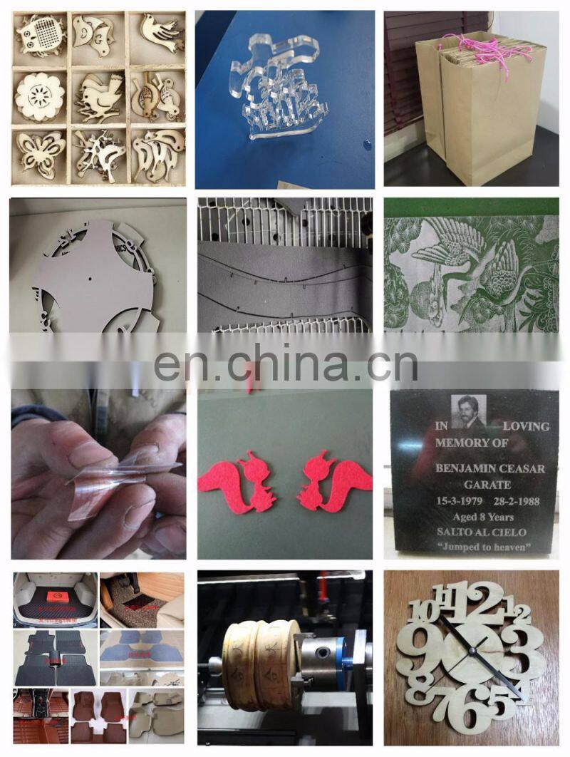 Cnc laser cutting machine price for Metal Nonmetal MDF Wood Acrylic Granite Stone Paper Fabric Laser Cutting Machine