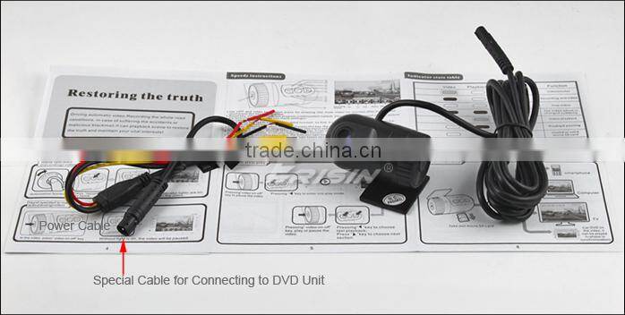 Erisin ES456 Car DVR Camera Video Recorder Touch Operation