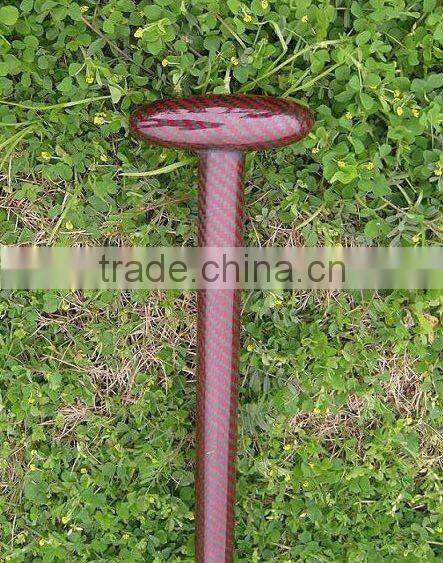 IDBF Approved Dragon Boat Paddles Carbon Fiber Paddles With Adjustable Shaft For Dragon Boat Paddle