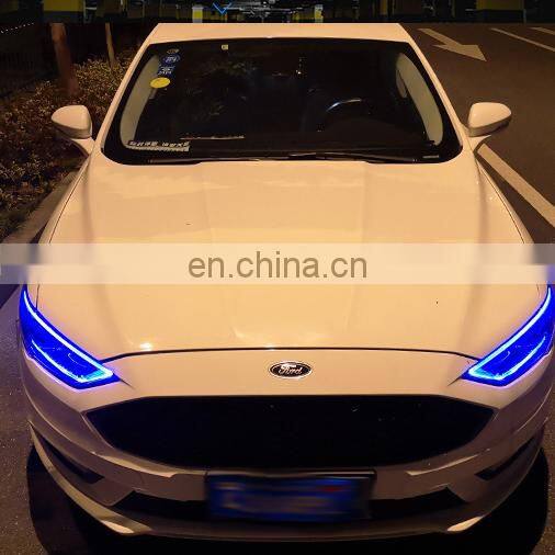 Xenon Head Lamp With Dynamic Blue LED Light For Mondeo 2017