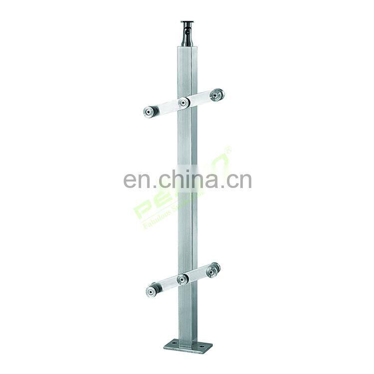 Hot Sale Factory Ss 304 316 Railing Elegant Glass Railing Post Price Manufacturer In China