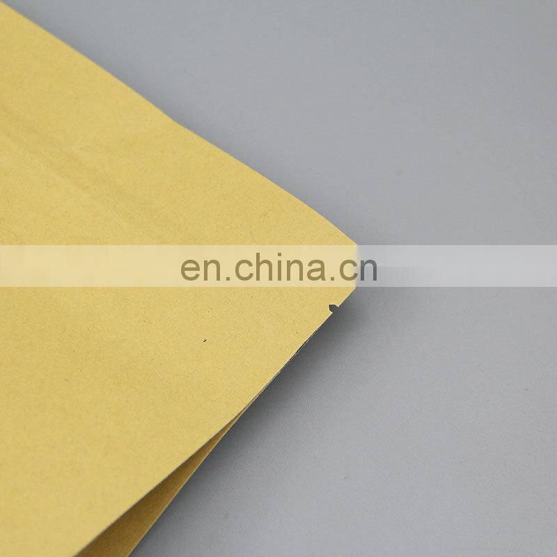 Flat bottom plastic biodegradable dog food bag