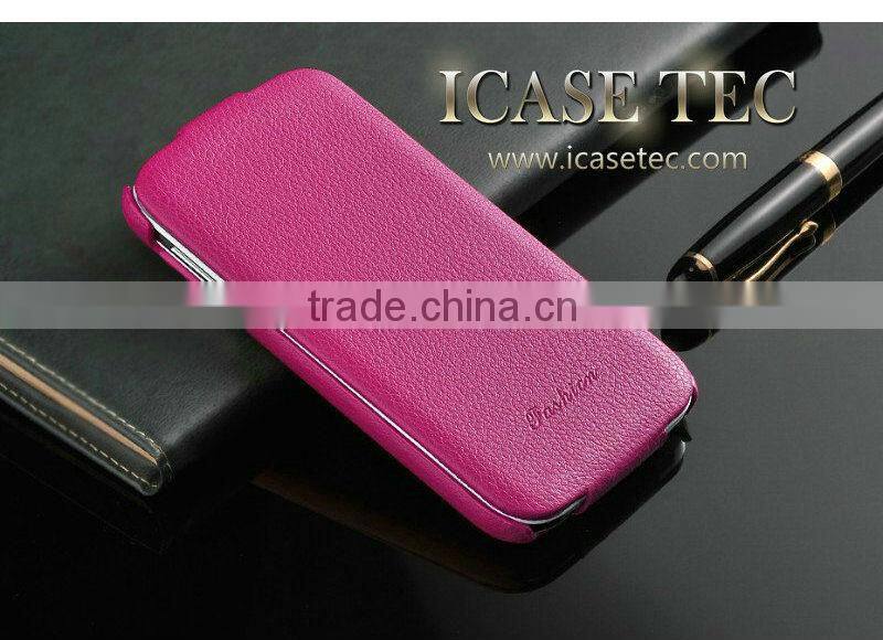 leather case cover for galaxy s4 , flip cover for samsung i9500 , Hot leather case for samsung galaxy s4