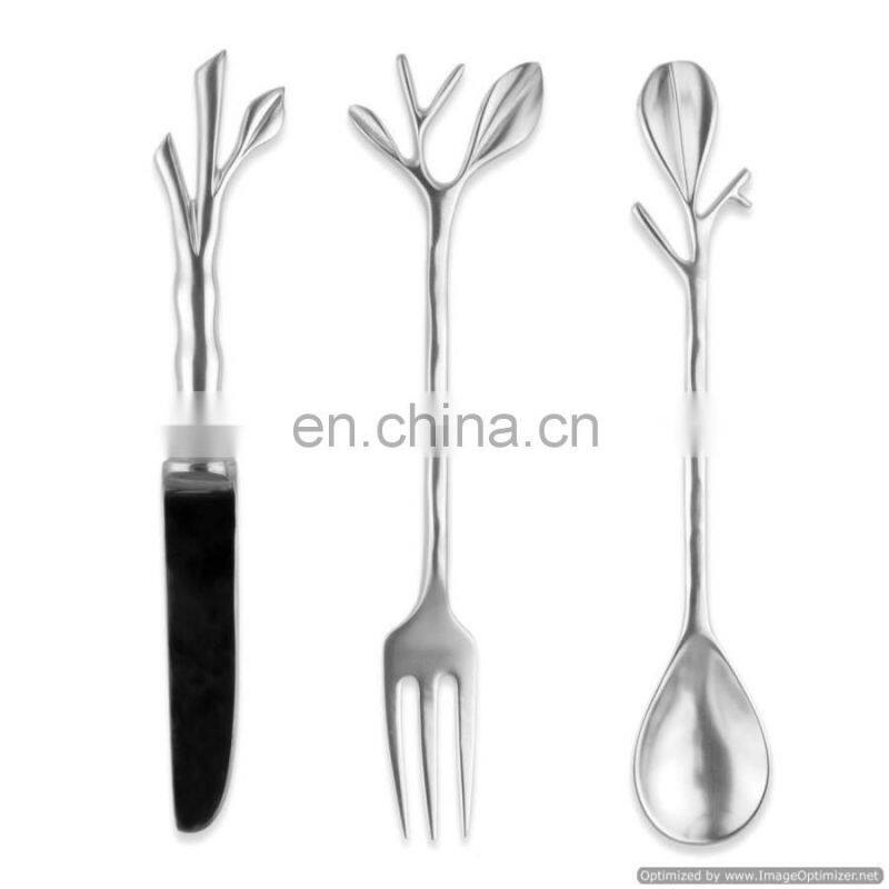 gold plated cutlery set