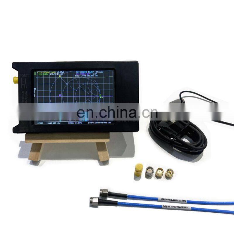 LiteVNA-64 4" Display VNA Analyzer 50KHz-6.3GHz Portable Vector Network Antenna Analyzer