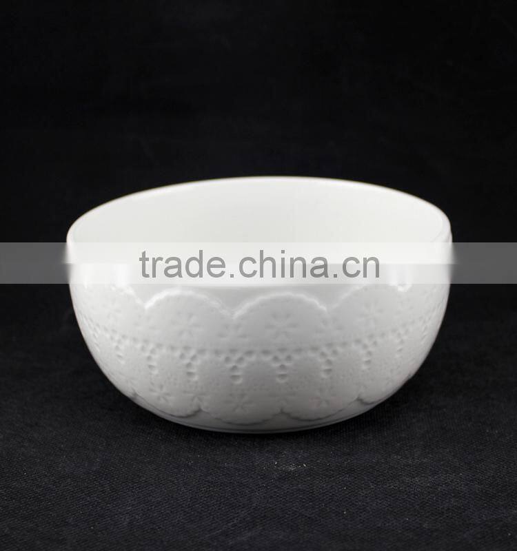 mango bowl, china ceramic bowls, korea ceramic embossed bowl