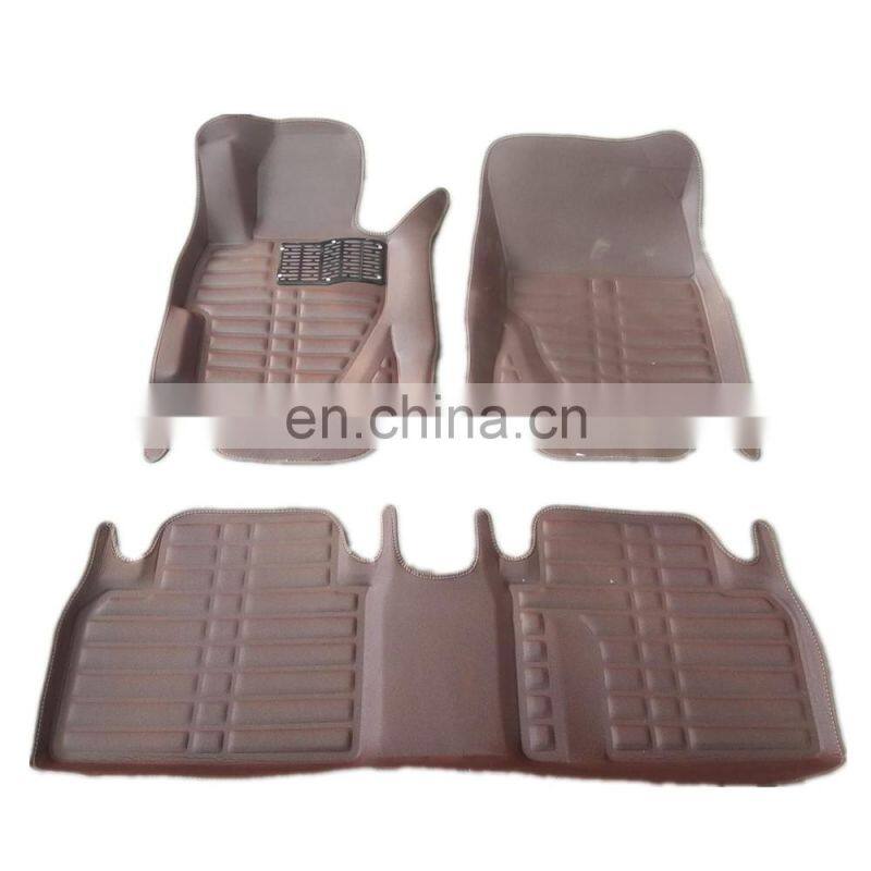 3D Custom car mats leather car floor mats For Hyundai