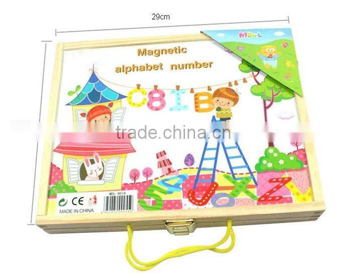 2016 New Kids Games Magnetic Letters Kids Toys Magnetic Board Educational Toys for kids