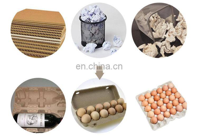 4000 pieces/h Egg tray pulp mold egg tray with lid production line support to customized