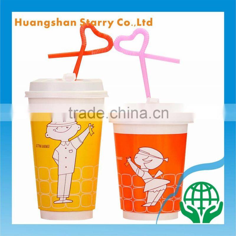 Beverage Drink Double Walls Popular Design Paper Cup
