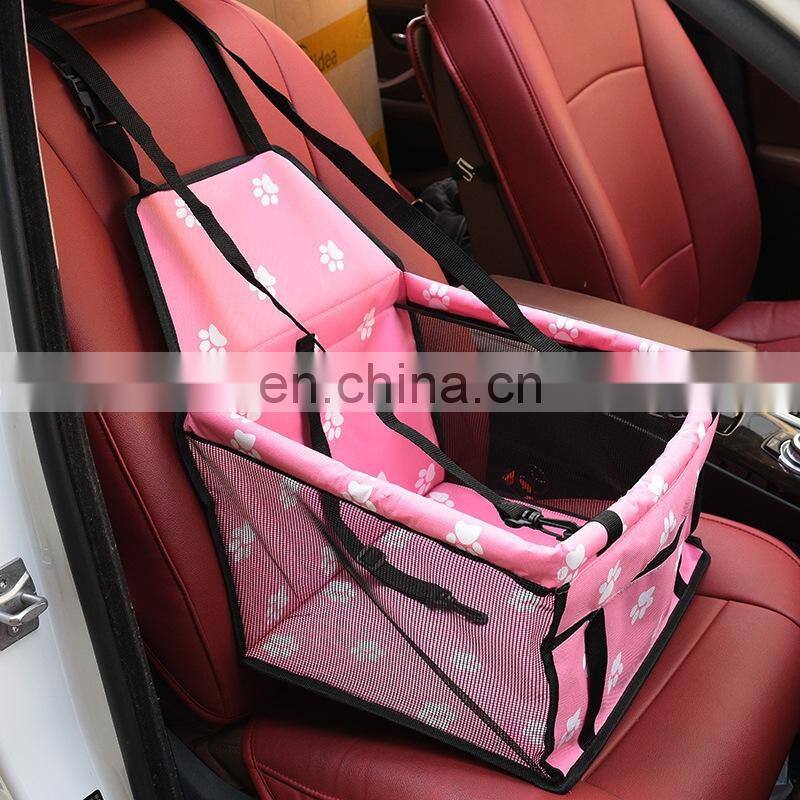 Travel Dog Car Seat Cover Folding Hammock Pet Carriers Bag Carrying For Cats Dogs transportin Pet Carrier Seat