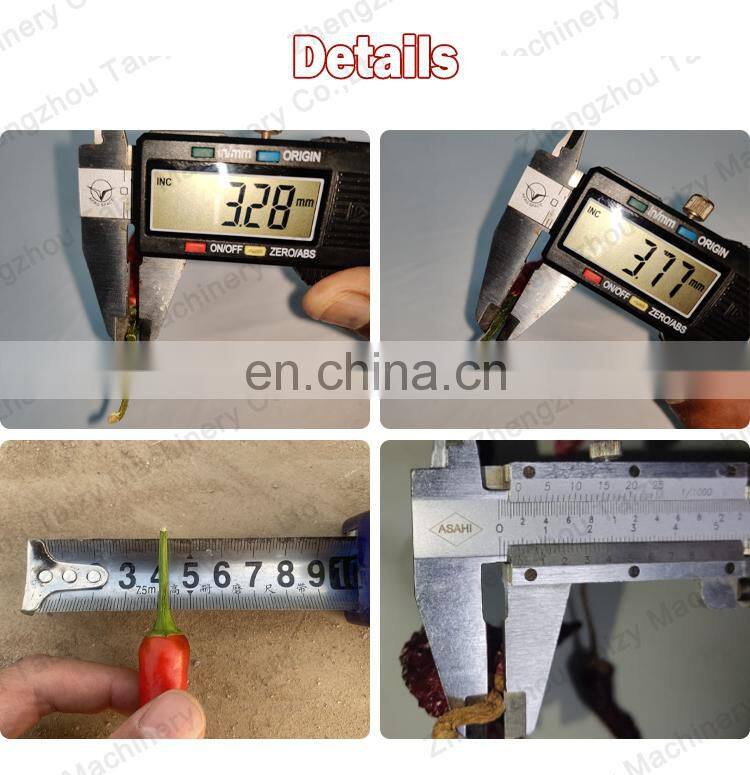 Factory Price Dry Chili Stem Cutting And Removing Machine