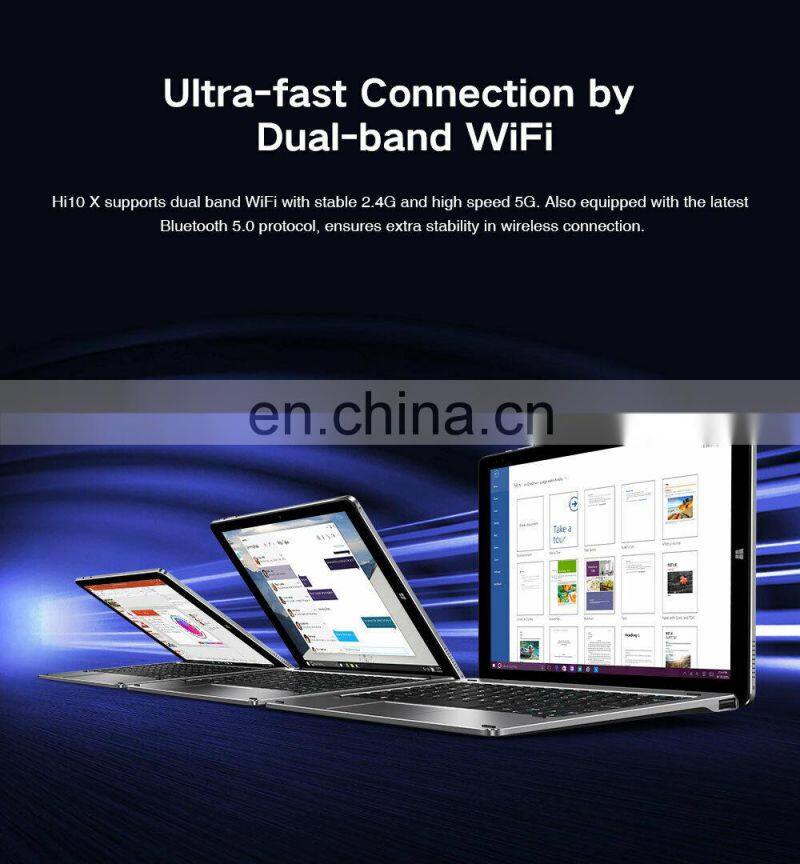 Hi10 XR Tablet/Laptop Win10 In tel Quad Core 6GB+128GB Notebook 3 in 1