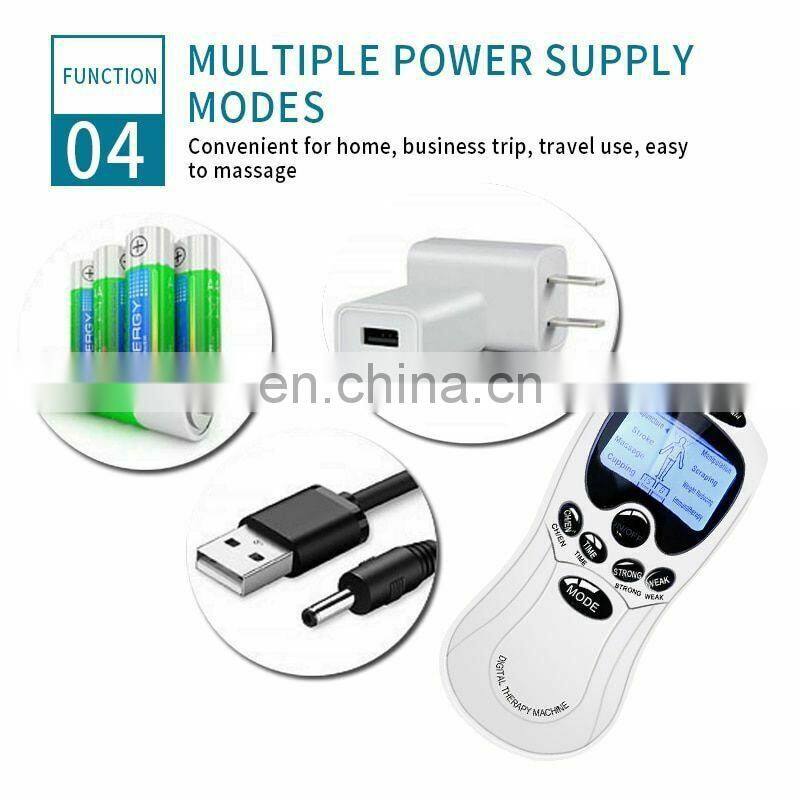 Muscle Stimulator Electrotherapy Massager Full Body Relax Pain Relief Machine