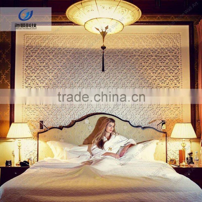 Luxury carving stone hotel decorative art