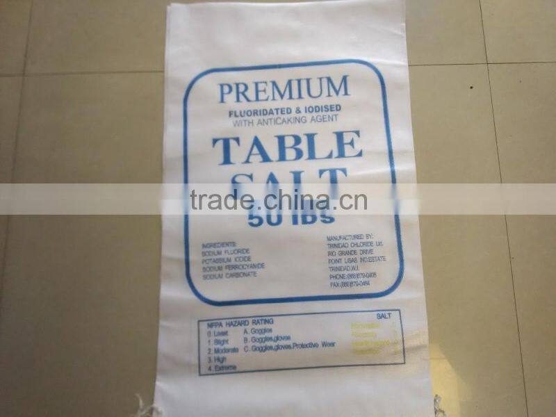25kg/50kg PP woven sugar bag with virgin material