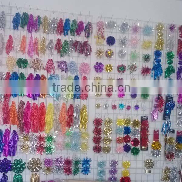 interior decoration pp 5mm*10m beautiful ribbon egg and spool bows deoration rolls for gift packing