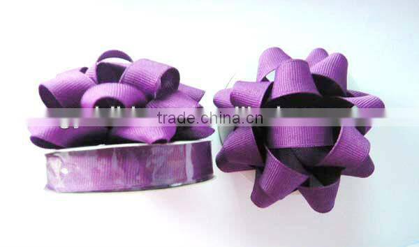 Metallic Effect Ribbon Egg, Bule Metallic Ribbon Roll, Fashinable Printed Ribbon Spool for Decoration