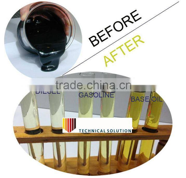 Used tire pyrolysis equipment Waste rubber processing oil machinery