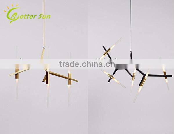 Modern Hill Agens tree Pendant Lamp, Decorative Pendant Light for Restaurant