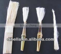 Natural bamboo fiber of soft hand touch for making bedding sheets