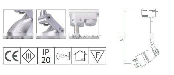 Dia58*275mm 3W LED Track Light