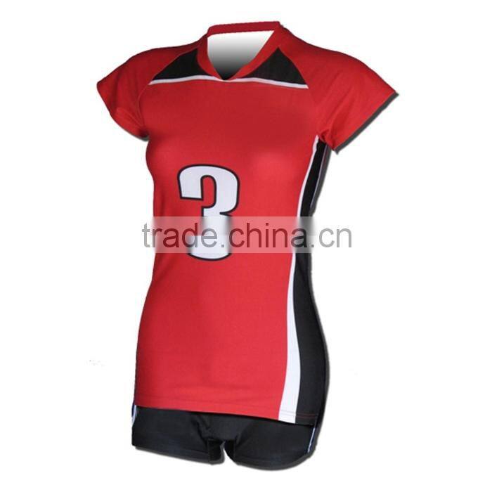 2015 new fashion cheap volleyball jersey volleyball uniform for sale