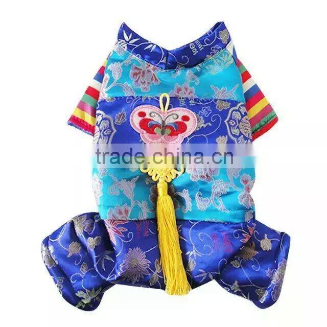 Manufacturers of Primary Sources Abundant in Stock Hanbok Lovers Dog Thickened Warm Pet Suits