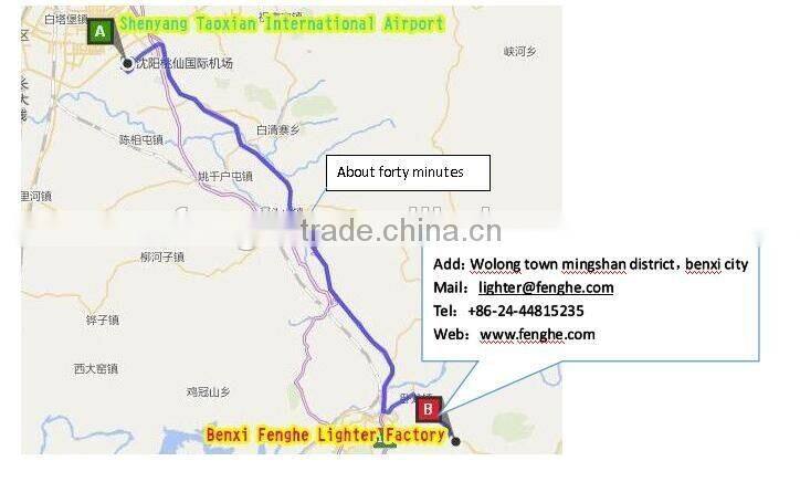 Disposable electronic lighter FH-606 matte colors gas lighter