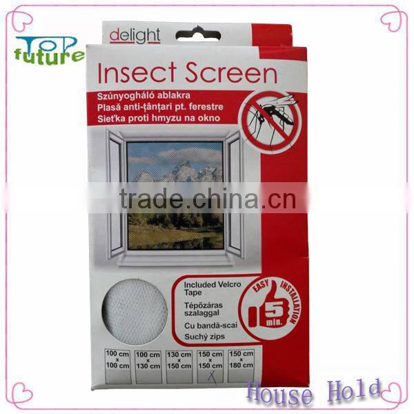 easy installed plastic window insect Screen