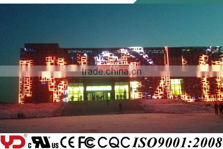 CE FCC SASO ip68 waterproof RGB washer light building facade decoration