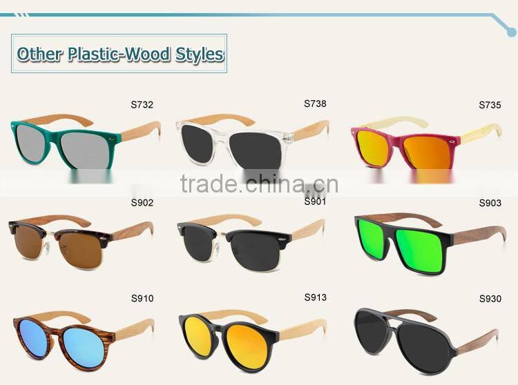 OEM uv400 lenes polarized wooden sunglasses for custom logo print/laser