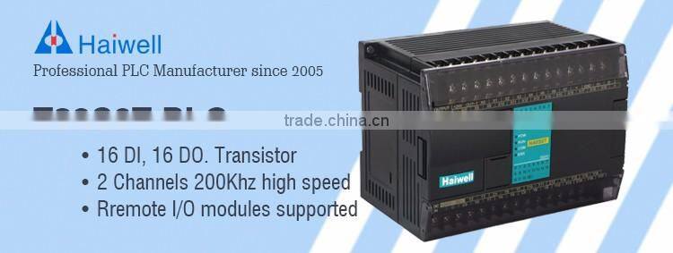 Haiwell T32S0T 32 IO points PLC programmable controller for industry solution