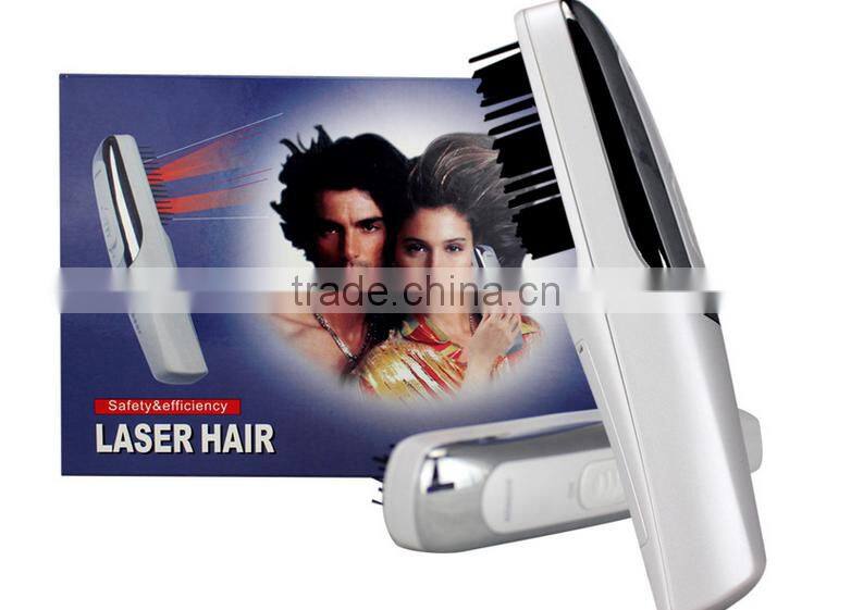 650NM low level hair brush massage comb salon care hair brush new hair growth comb with factory price for hair loss treatment