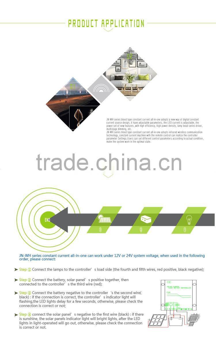 24v 10a Solar Waterproof LED driver controller (step-down) JN-W/H Series