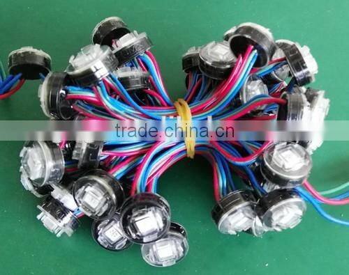 12mm punch hole hot sale LED sign letter 5V LED pixel ws2811