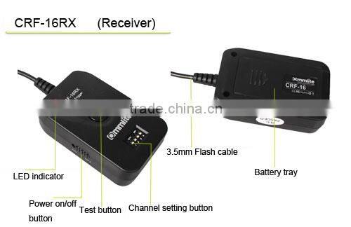 Commlite wireless 16-channels studio flash trigger