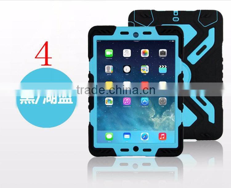 Hot Selling PEPKOO Brand Waterproof Shockproof Silicon TPE Protective Case For iPad Air 5/6 TB-0019