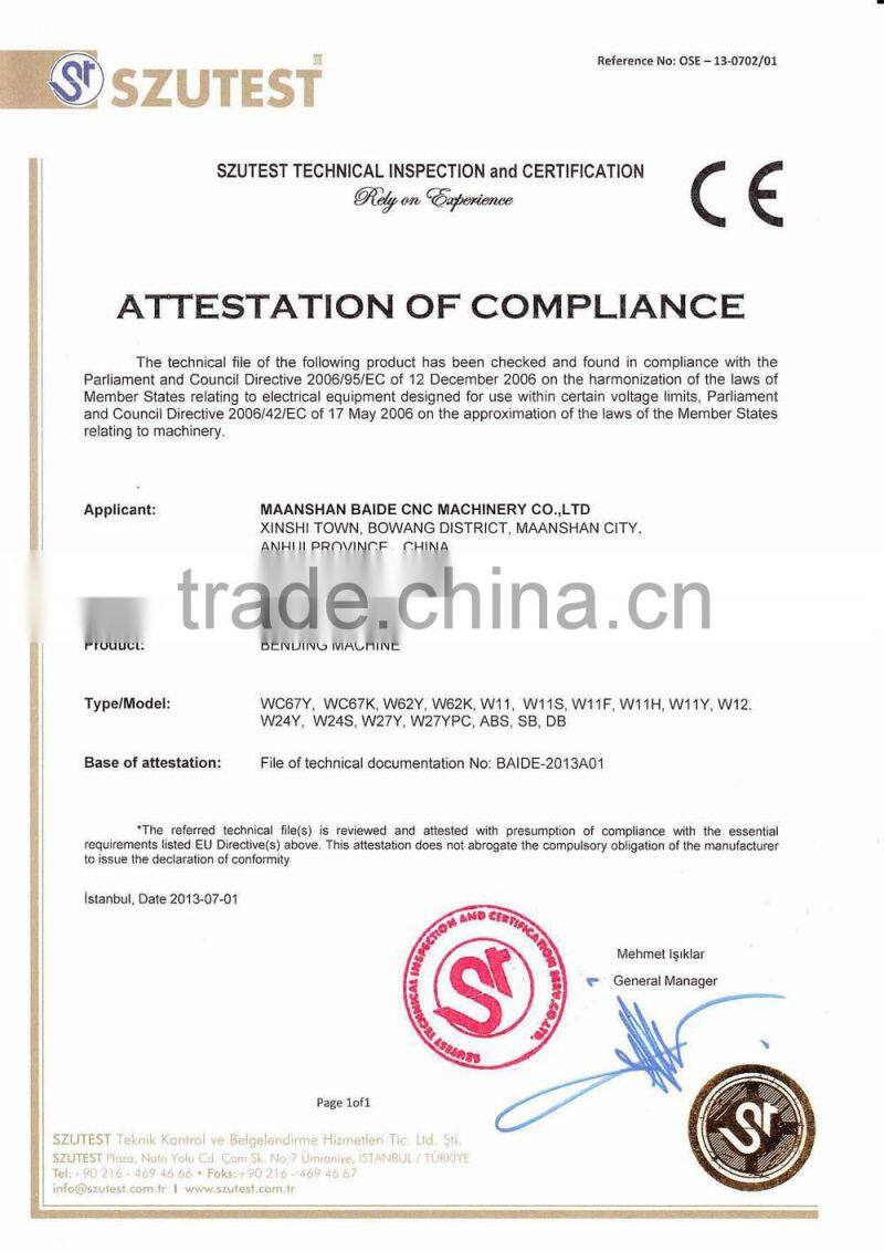 Q35Y series 90T hydraulic punching machine with single head punching machine