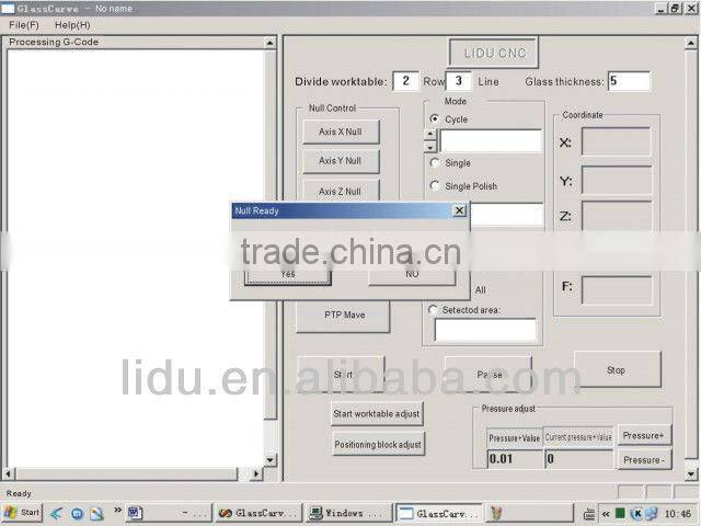 CNC Glass Engraver Machine for ornamental glass