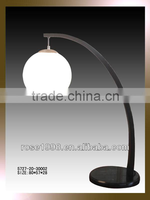 modern glass ball standing lamp